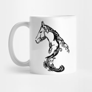 Fancy Horse Design Mug